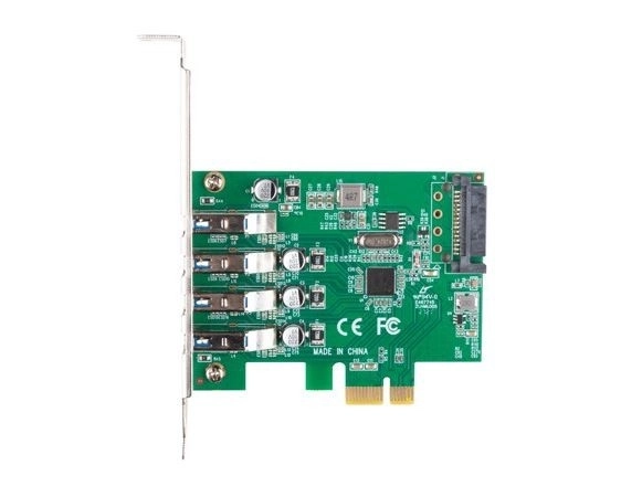 PCI Expressről USB 3.1 Gen1 kártya