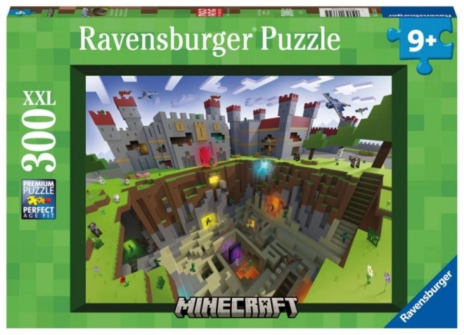 Minecraft 300 darabos Ravensburger kirakó