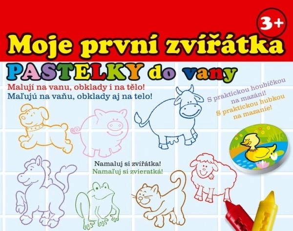 Pastellákok az első állatkáim fürdőszobában 10 db szivaccsal