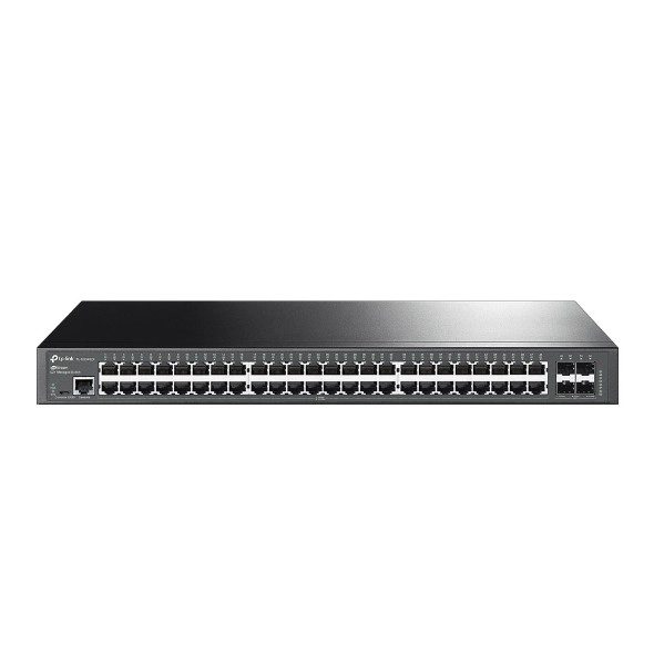 JetStream L2+ kezelhető switch 48 gigabites porttal és 4 SFP+ 10GE slottal