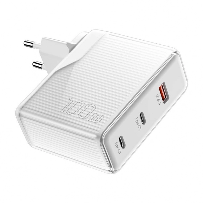 Essager 100W GaN töltő fehér