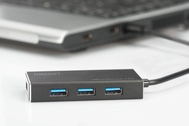 4 portos USB 3.0 gyors csatlakozó központ