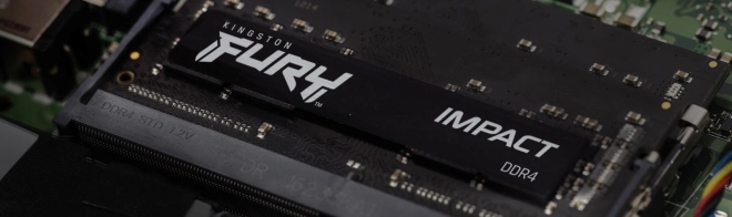 Kingston fury impact ddr4 sodimm memória 8gb 3200mhz