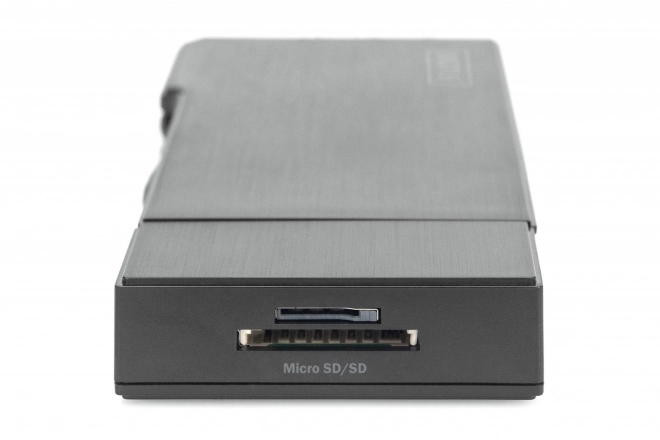 7-portos asztali USB állomás 4K és VGA funkcióval laptophoz