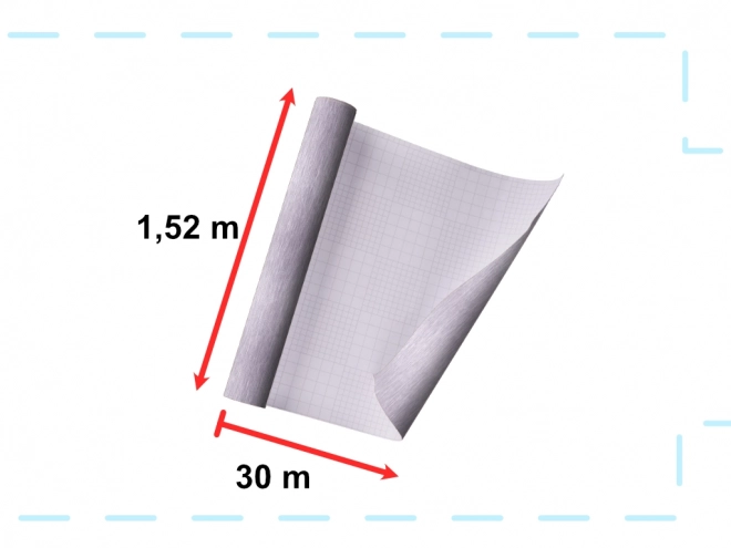 Szürke fém hatású öntapadós dekorfólia - 1,52x30m