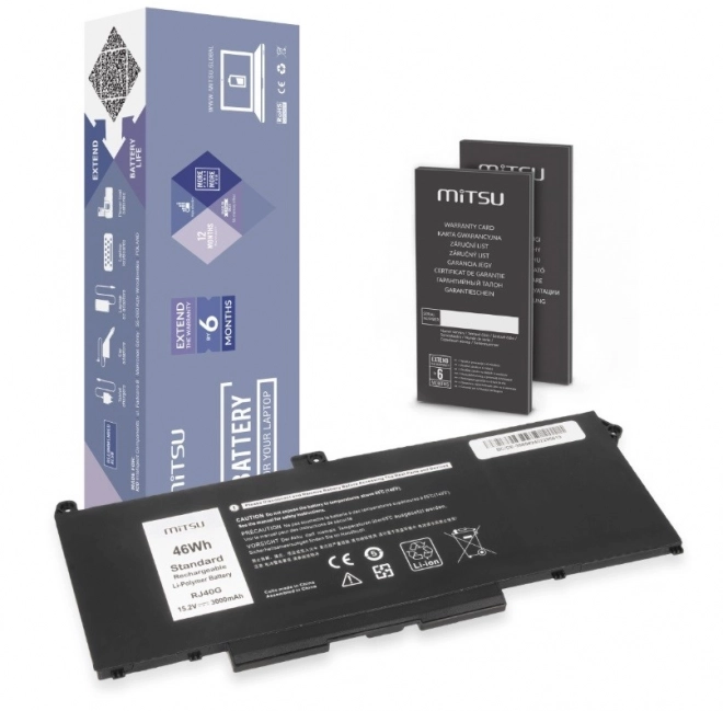 Dell Latitude 5520 5420 Precision 3560 laptop akkumulátor