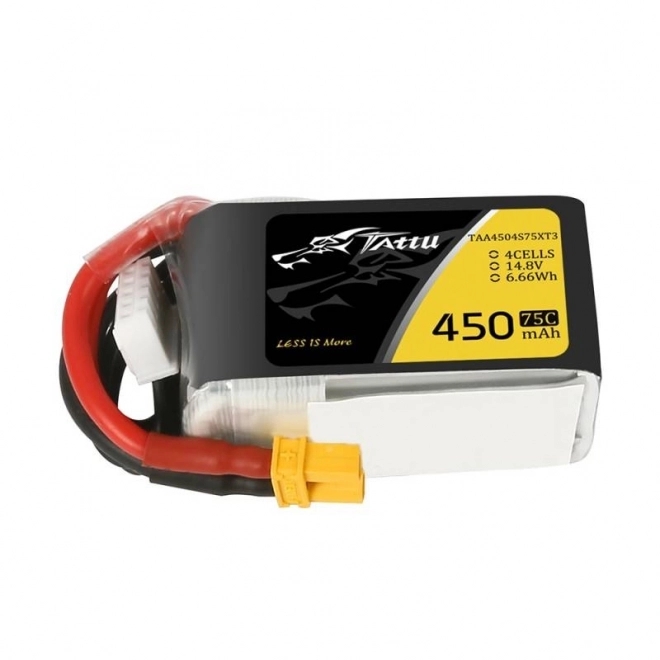 Tattu UAV akkumulátor 450mAh 14,8V 75C 4S