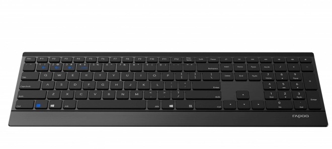 Vezeték nélküli billentyűzet Multi-Mode E9500M fekete
