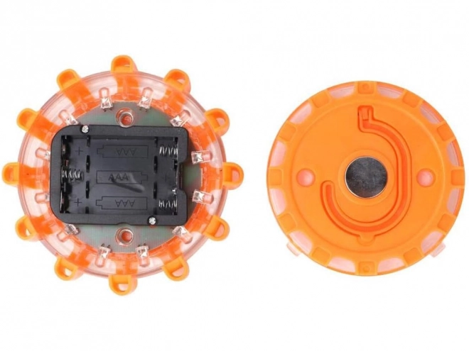Erős figyelmeztető fény 360° LED-del és mágnessel