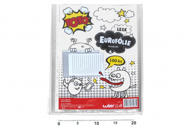 Fényes Eurofólia A4 - 100 darab