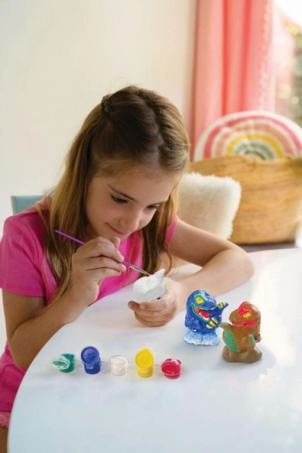 4M 3D dinoszaurusz készítés és festés