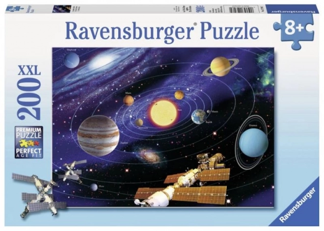 Sluneční rendszer 200 darabos puzzle