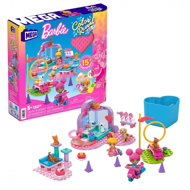 Barbie Color Reveal Tréning és Állatgondozás Játék Készlet