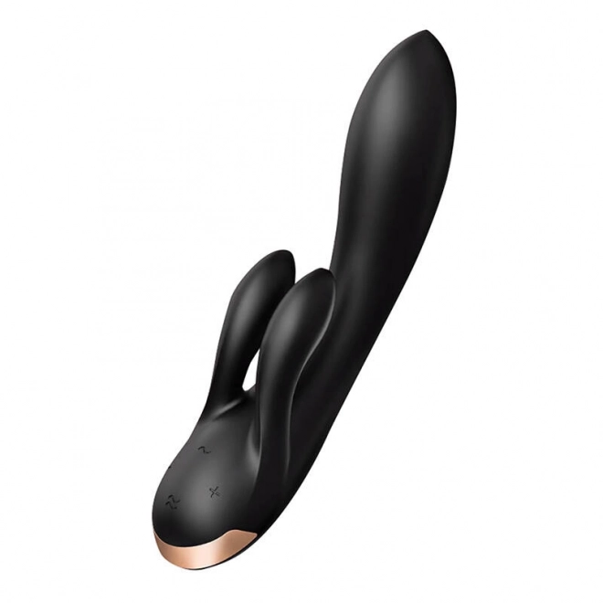 Multifunkciós vibrátor rabbit Satisfyer fekete