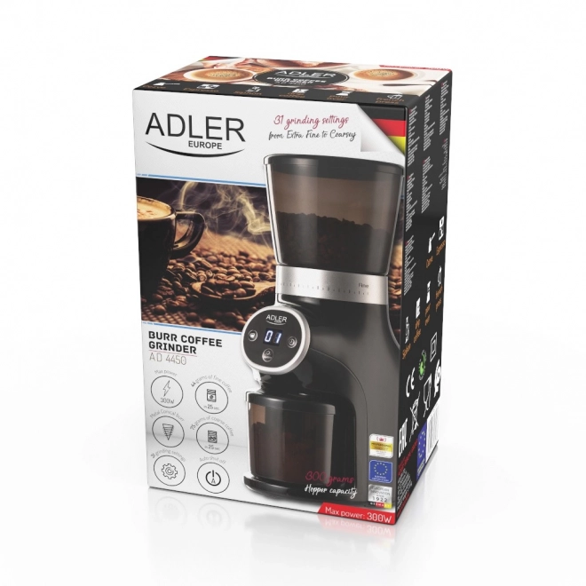 Adler szemcsés kávédaráló