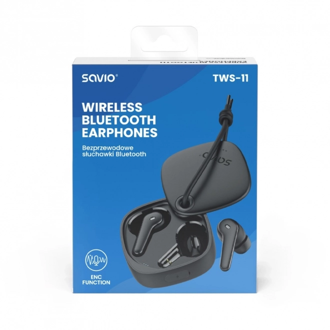 Bluetooth fejhallgató mikrofonos ENC funkcióval és TWS technológiával