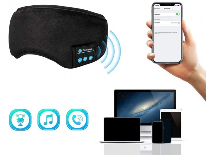 Alvómaszk bluetooth fülhallgatóval
