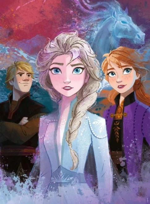 Ravensburger Jégvarázs 2 puzzle: Elza, Anna és Kristoff