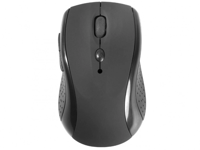 Fekete, ergonomikus vezeték nélküli MYSZ egér
