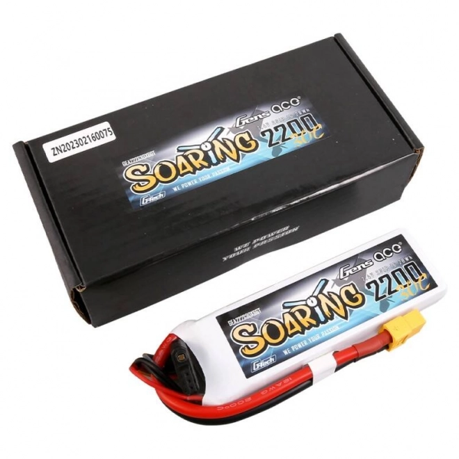 Gens Ace G-Tech LiPo akkumulátor 2200mAh 7,4V 30C XT60 csatlakozóval