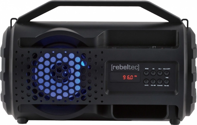Hordozható Bluetooth hangszóró rádióval