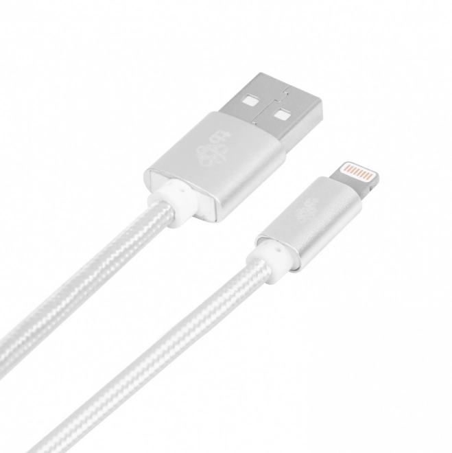 Ezüst MFi Lightning-USB kábel 1.5m