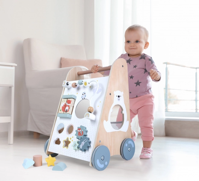 Ecotoys fa babakocsi járássegítő