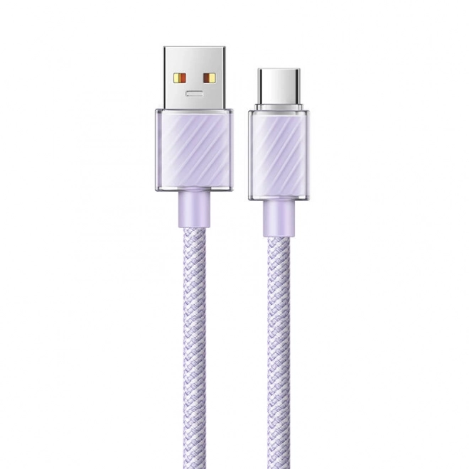 Gyors töltésű USB-C kábel 2m - Lila