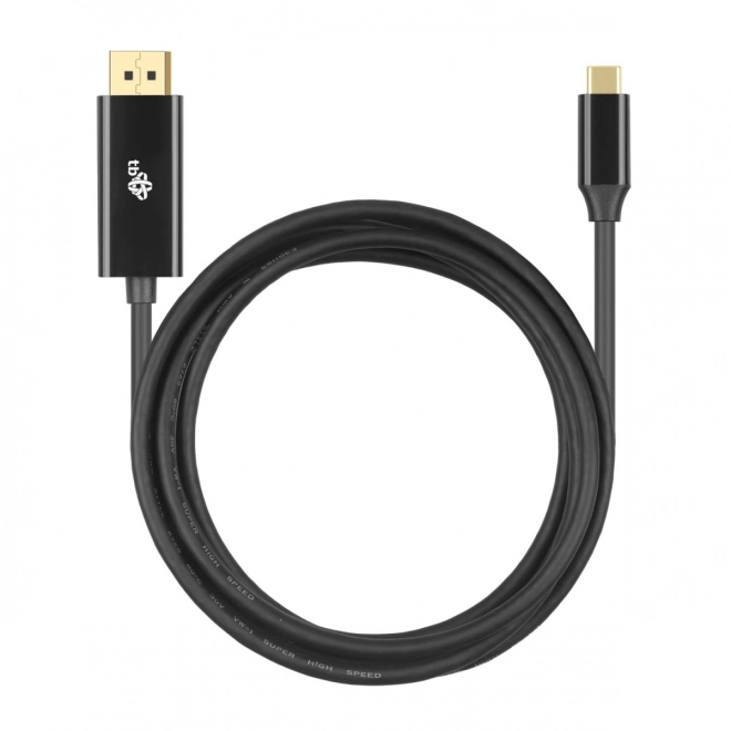 Usb C - Displayport kábel 2m fekete