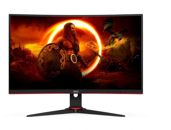 27 hüvelykes ívelt VA monitor 165Hz HDMI-vel és DP-vel