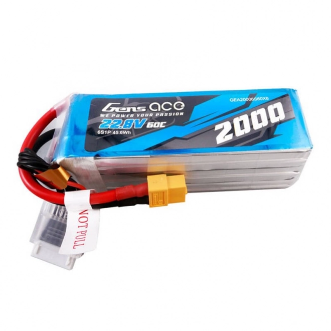 Gens ace nagyteljesítményű 2000mAh Lipo akkumulátor XT60 csatlakozóval