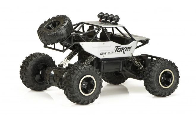 Arany színű RC Rock Crawler távirányítós autó 4WD fém 1:12 méretarány – Ezüst