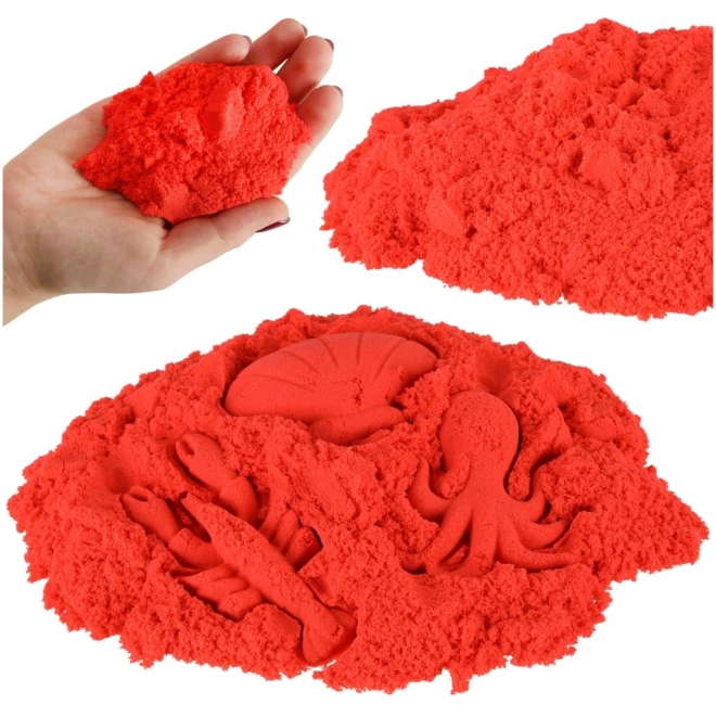 Zöld kinetikus homok 1 kg – Vörös
