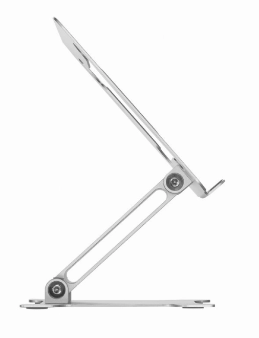 Összecsukható ezüst laptop állvány 15,6 col