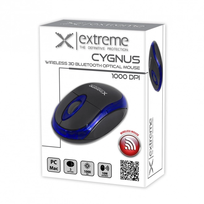 Cyngus Bluetooth 3D optikai egér kék