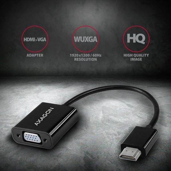 Hdmi - vga aktív adapter