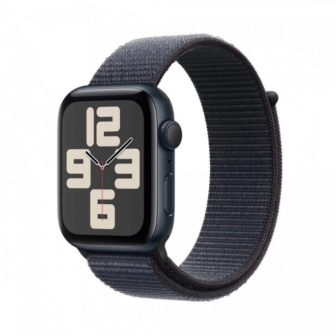 Apple Watch SE GPS alumínium tok, éjféli sportszíjjal - 40 mm
