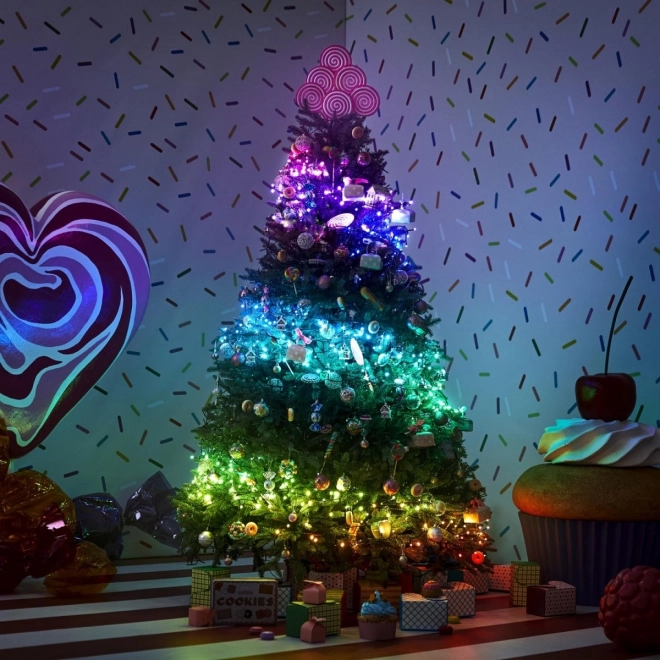 Twinkly intelligens karácsonyi fényfüzér 600 RGB LED