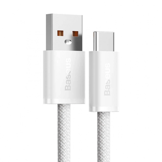 usb a usb-c kábel 100w 1m fehér