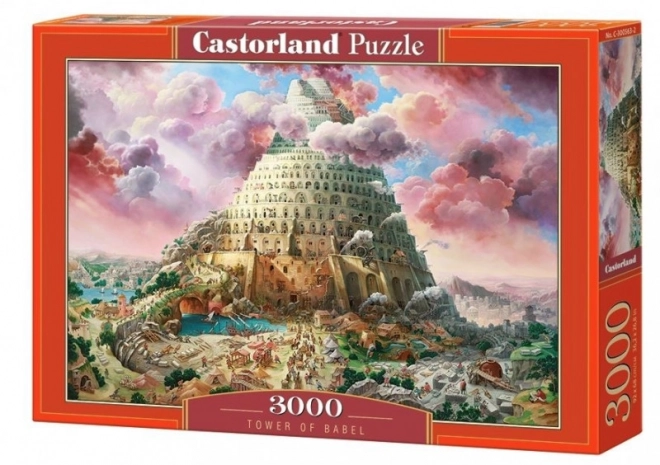 Castorland babylon tornya puzzle 3000 darabos