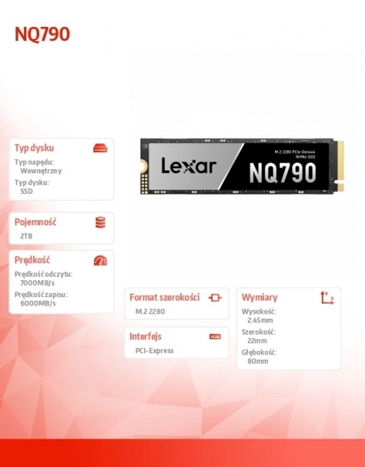 Lexar NQ790 SSD 2TB PCIe 4.0