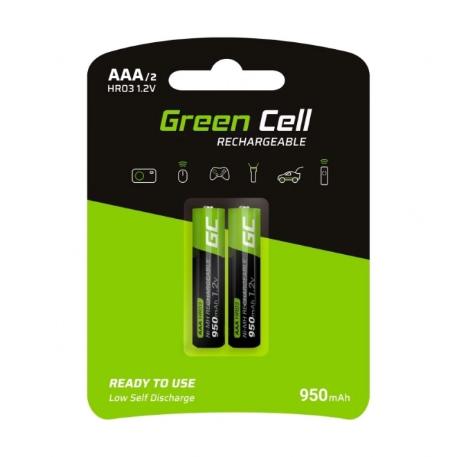 Green Cell AAA újratölthető akkumulátorok