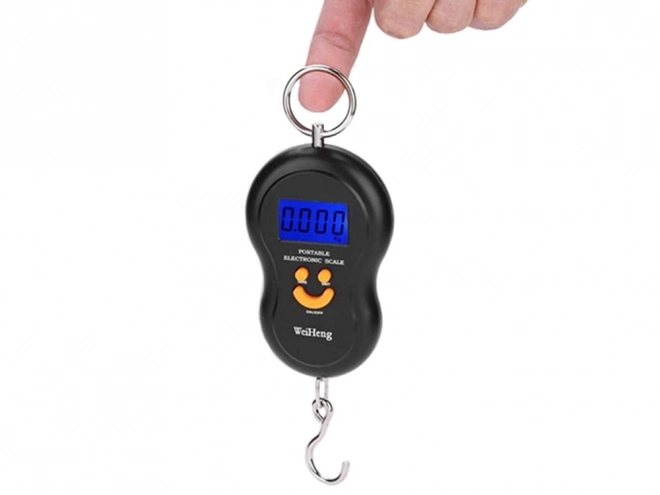 Elektronikus függőmérleg LCD-vel és HOLD funkcióval 50 kg