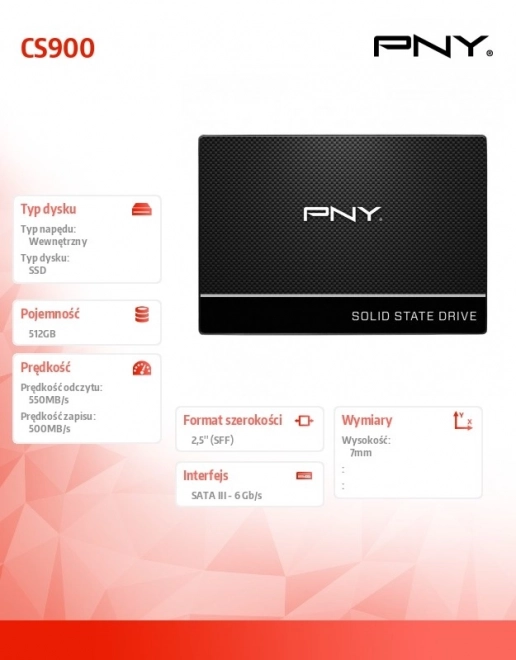 SSD lemez 512 GB