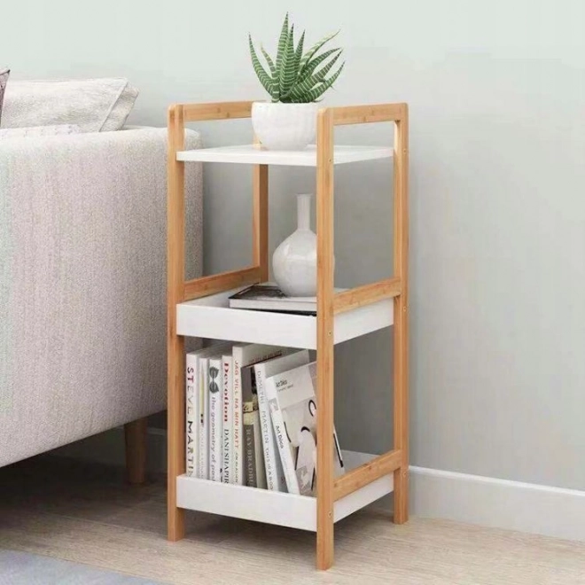 Modernhome könyvespolc éjjeliszekrény 3 polc