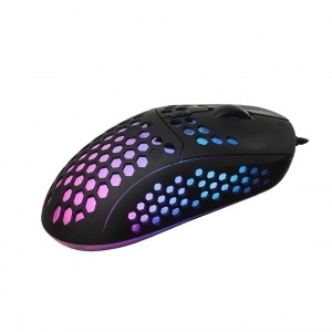 Ultra könnyű gamer egér RGB világítással