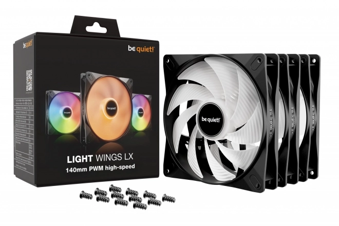 Light Wings LX 140mm PWM H-S ventilátor 3-pak