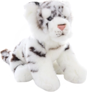 Plüss fehér tigris 25 cm