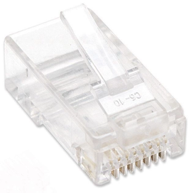 Rj45 utp csatlakozó dróthoz 8p8c kat.5e