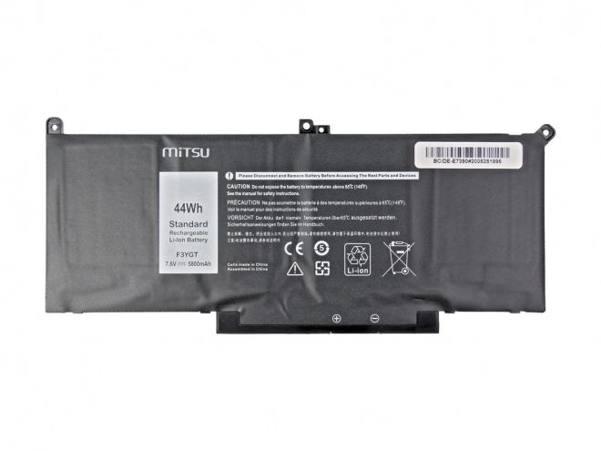 Dell Latitude 7390 és 7490 laptop akkumulátor 5800 mAh